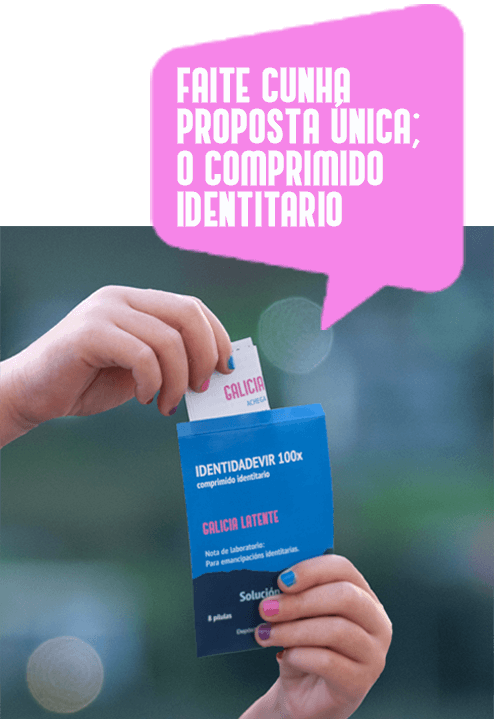 Comprimido identitario Galicia latente
